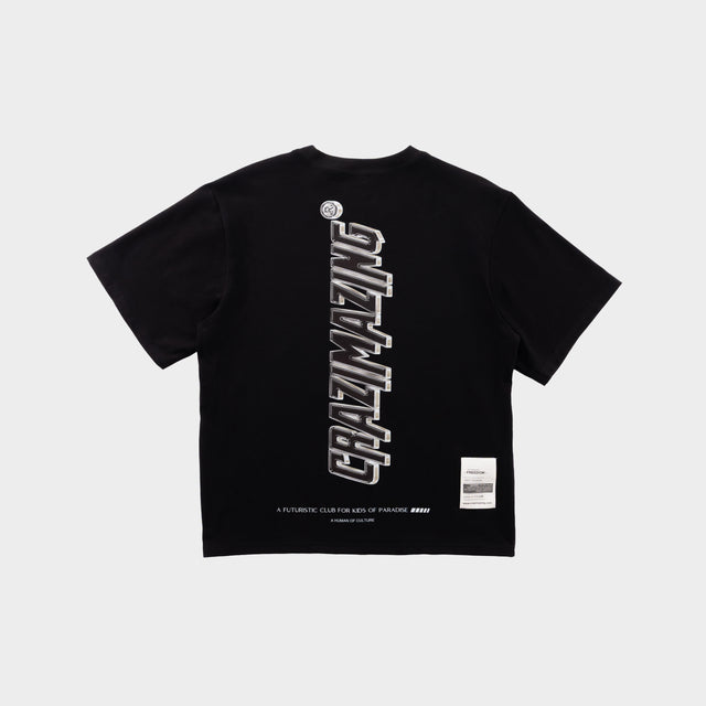 Crazimazing Crystal Tee | Black