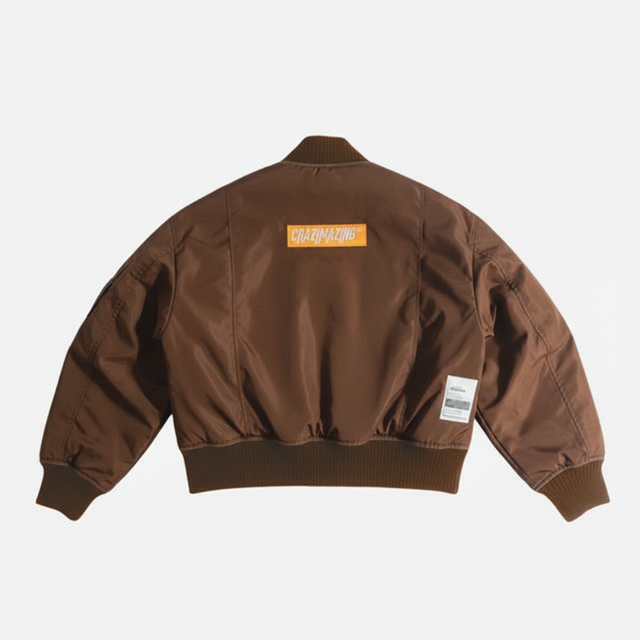 BOMBER JACKET | BROWN