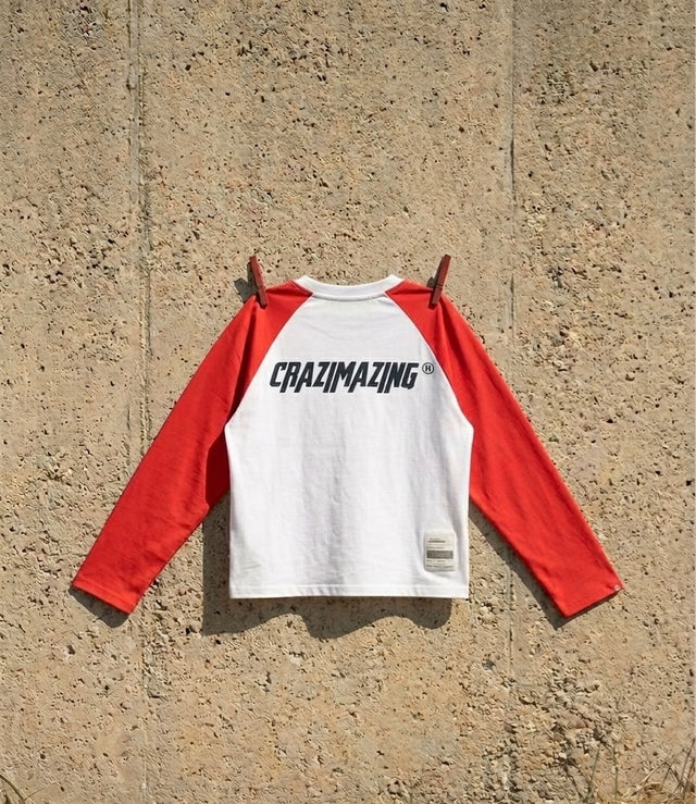 CZ Long Sleeve Shirt | RED WHITE