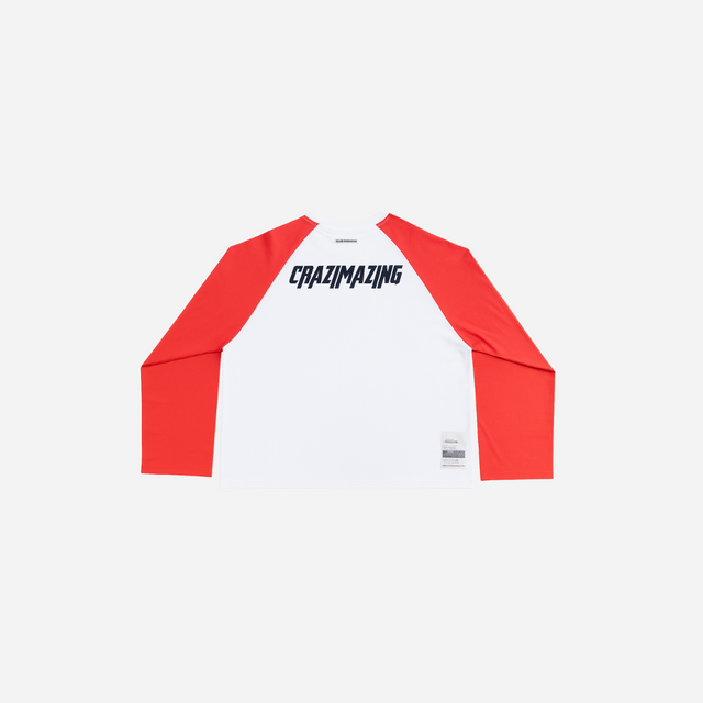CZ long sleeve | RED WHITE
