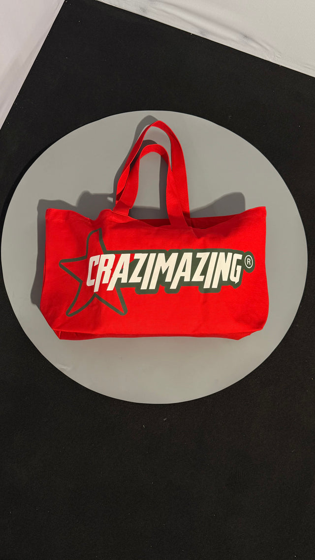 Super Star Tote Bag | Red