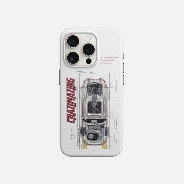 iPhone Case VOL.6 THE SECRET RACE V1 | WHITE